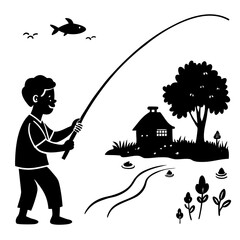 children playing with a ball