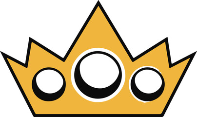 crown icon on white background