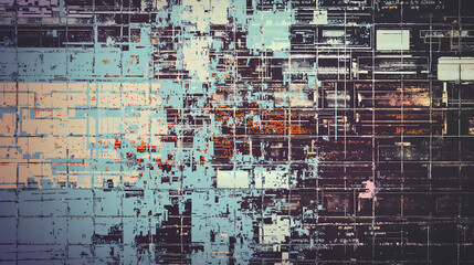  pixelated vintage crt