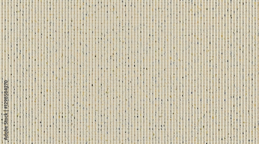 Aufkleber a white and tan fabric with a pattern of squares