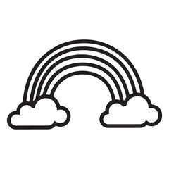 Fototapeta premium Rainbow vector design