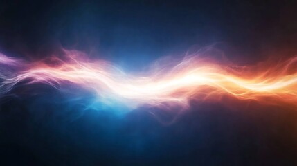 Fototapeta premium minimalist futuristic plasma swirl soft neon hues --ar 16:9