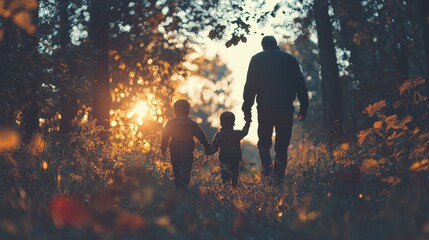 Family protection symbol represents concepts of Healthcare and life insurance