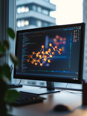 Molecular Structure of Food Proteins Displayed on Screen