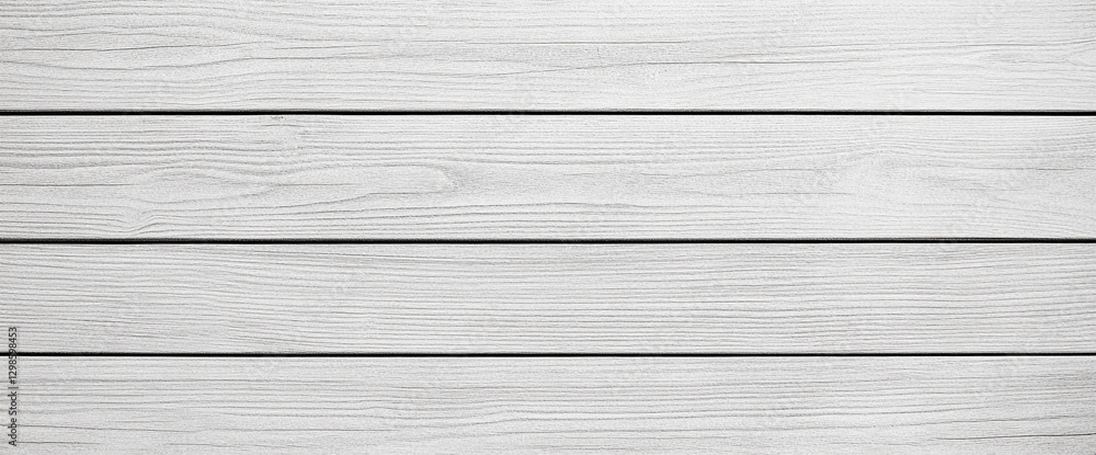Poster close-up of light gray wooden planks arranged horizontally with visible texture, offering a clean an