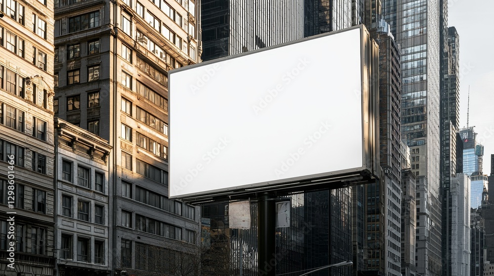 Poster a large white vertical led display is showcased on a tower building in this stock mockup, which incl