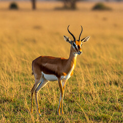 impala antelope in kruger national park