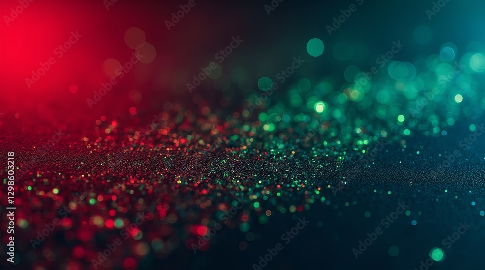 Poster a colorful background with a lot of small dots