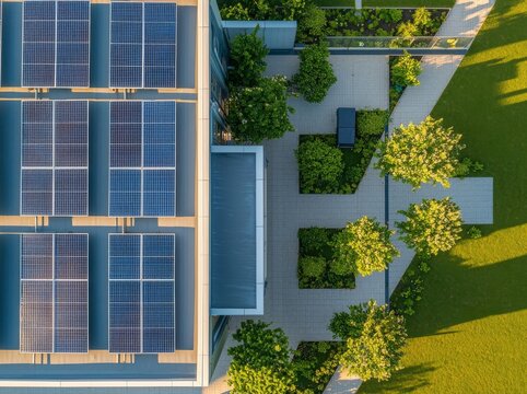 The roofs of industrial and logistic halls are slowly being filled with solar panels, allowing developers to enhance the site's energy efficiency and sustainability