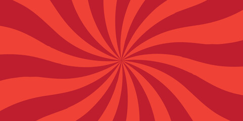 Abstract red sunburst backdrop background with rays design. geometric ray sun texture design wallpaper.	