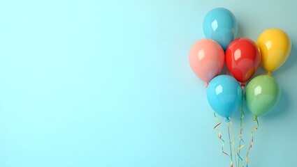 Colorful Balloons with Puzzle Patterns Floating for Autism Awareness Day Celebrations