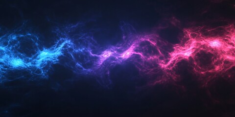 Fototapeta premium luminous neural network futuristic gradient