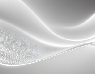 Dot white gray wave light technology texture background.