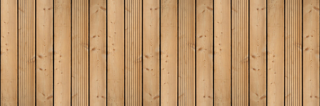 weatherproof wooden larch decking boards, terrace boards, wood texture background - floor, flooring garden outdoor, seamless pattern