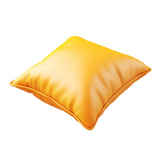 A Soft Yellow Pillow Comfort and Relaxation Cozy Home Decor