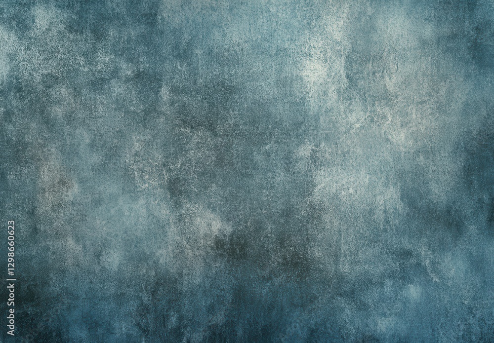 Poster abstract textured background in shades of blue and green, featuring dynamic patterns and subtle grad
