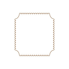 The frame is square on a white background