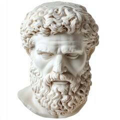 Classical greek statuebust art sculpture artifact.