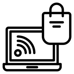 Online Shopping Icon