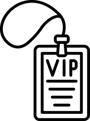 Vip Card Icon