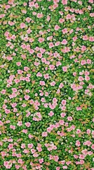 Vintage calico wallpaper illustration background pattern.