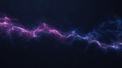 Fototapeta premium pulsing luminous neural bloom AI motion flows