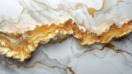 Gold marble texture design, abstract background