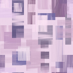 Seamless pattern, lilac-pink geometric texture.
