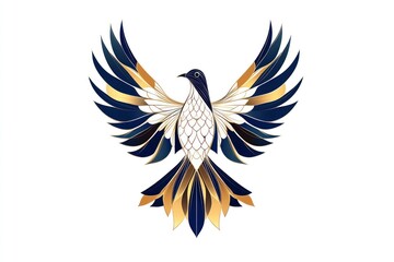 Obraz premium This dove symbolizes the Holy Spirit and peace, representing spiritual awakening during key Christian celebrations like Maundy Thursday and Palm Sunday