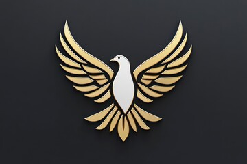 Obraz premium This dove embodies the Holy Spirit, symbolizing purity and grace, reflecting themes of peace and spiritual strength in Christian traditions like Maundy Thursday and Palm Sunday