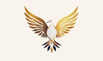 A dove symbolizes purity and grace, representing the Holy Spirit and peace, particularly during Christian celebrations like Maundy Thursday and Palm Sunday