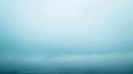 Fototapeta premium Misty view of a calm landscape