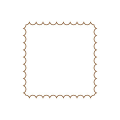 The frame is square on a white background