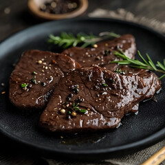 Tender Beef Liver Steaks with Fresh Thyme – A Carnivore Diet Essential