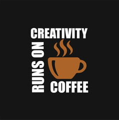 Coffee t-shirt design