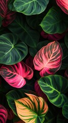 Obraz premium Tropical leaves nature wallpaper leaf background anthurium.