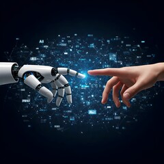 Human and Robot Interaction in Digital Network Environment. Generative AI.