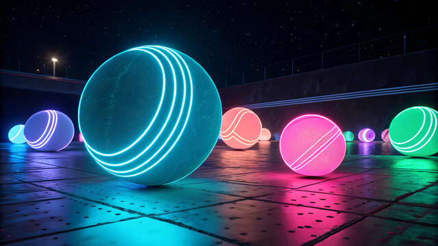 Night City Lights. 