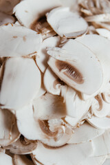 cute mushroom cooking at home restaurant food healthy