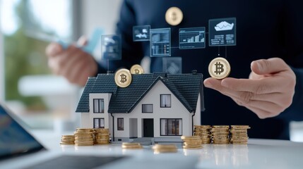 Bitcoin Real Estate Investment: Cryptocurrency & Home Buying