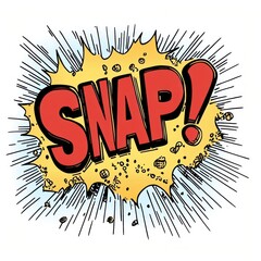 Comic boom graphic word art.