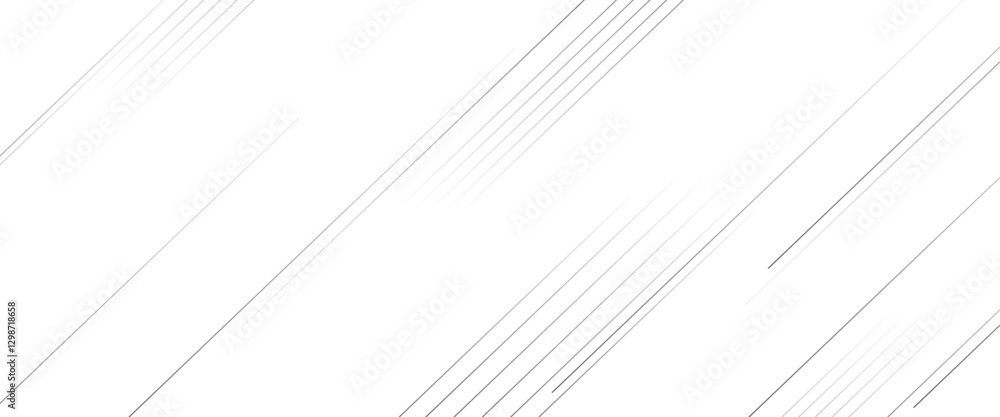 Poster Vector gradient gray line abstract pattern Transparent monochrome striped texture, minimal background.