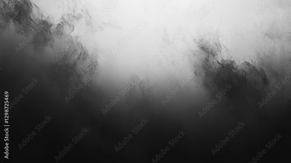Poster dark mist and fog background for artistic design, photography, or graphic use with soft texture and 