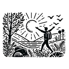 hand drawn vector illustration