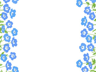 ネモフィラのフレーム③左右