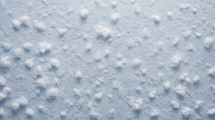 Obraz premium Light Blue Textured Fabric Background with White Puffs Soft and Fluffy Surface Detail