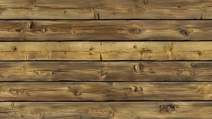 Naklejka premium Seamless Natural Oak Wood Plank Texture with Warm Tones and Details
