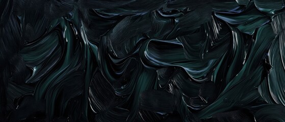 Abstract textured background with dark green and black swirls, ideal for graphic design projects, website backgrounds, and modern art themes.