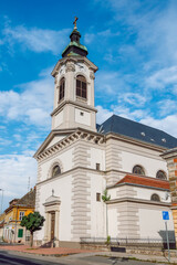 Church of the transfiguration of Jesus Christ, Roman Catholic parish church in Gyor, Hungary.