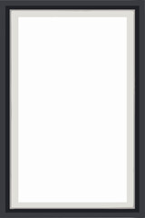 Blank picture frame for photographs. Vector illustration